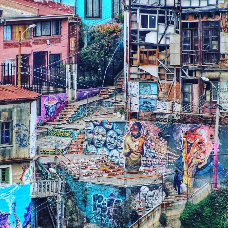 Beer&Beer Bed & Breakfast Valparaiso Ngoại thất bức ảnh
